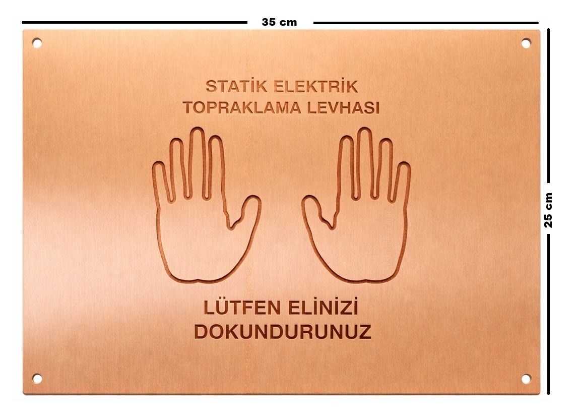 25x35 cm Bakır Levhalı Setler